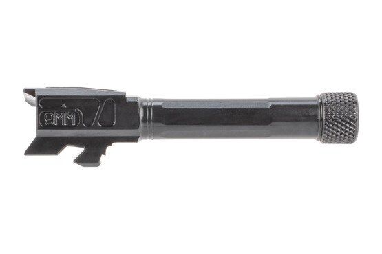Faxon Firearms threaded fluted barrel fits the Glock 43